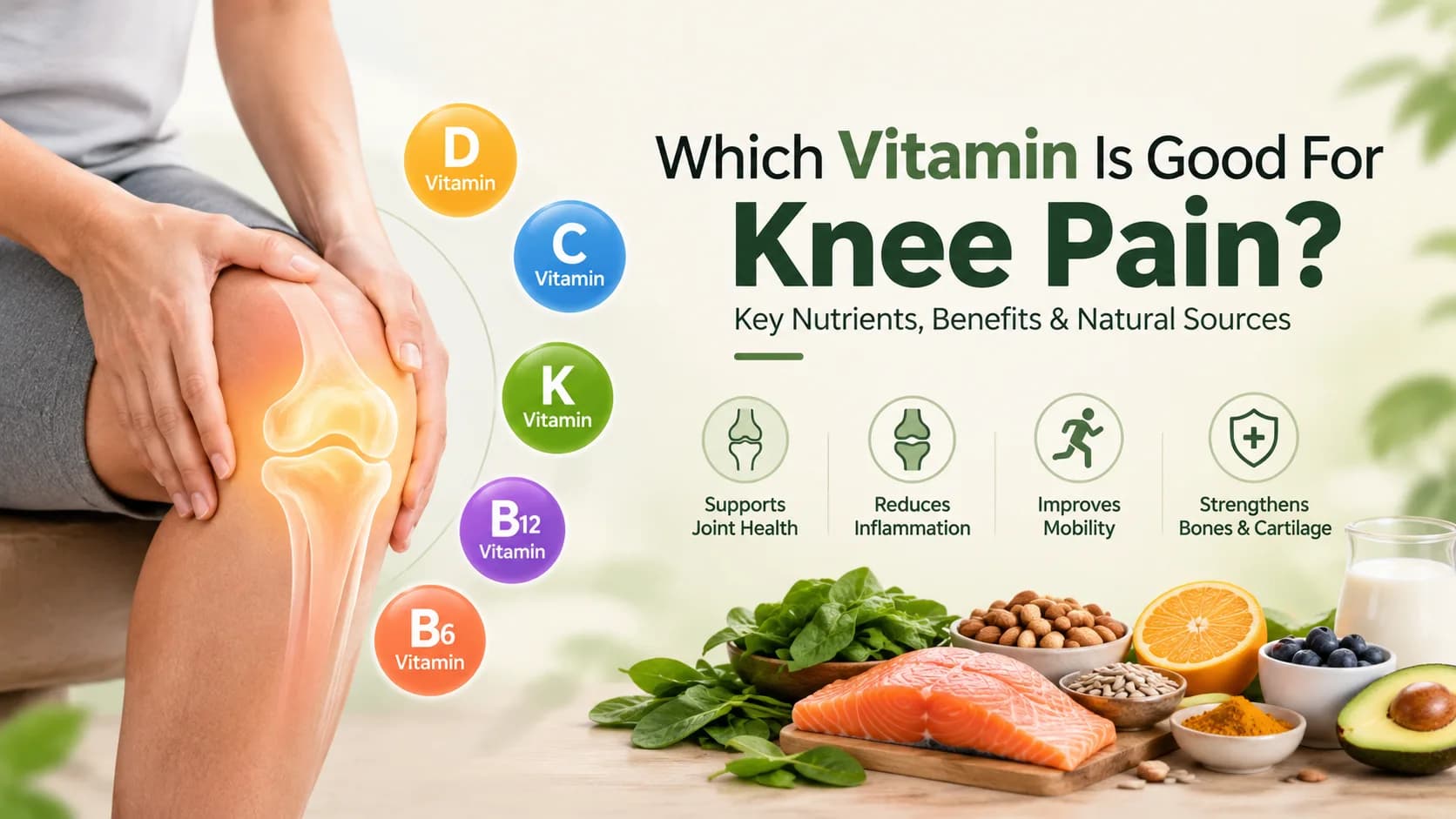 Which Vitamin Is Good For Knee Pain?