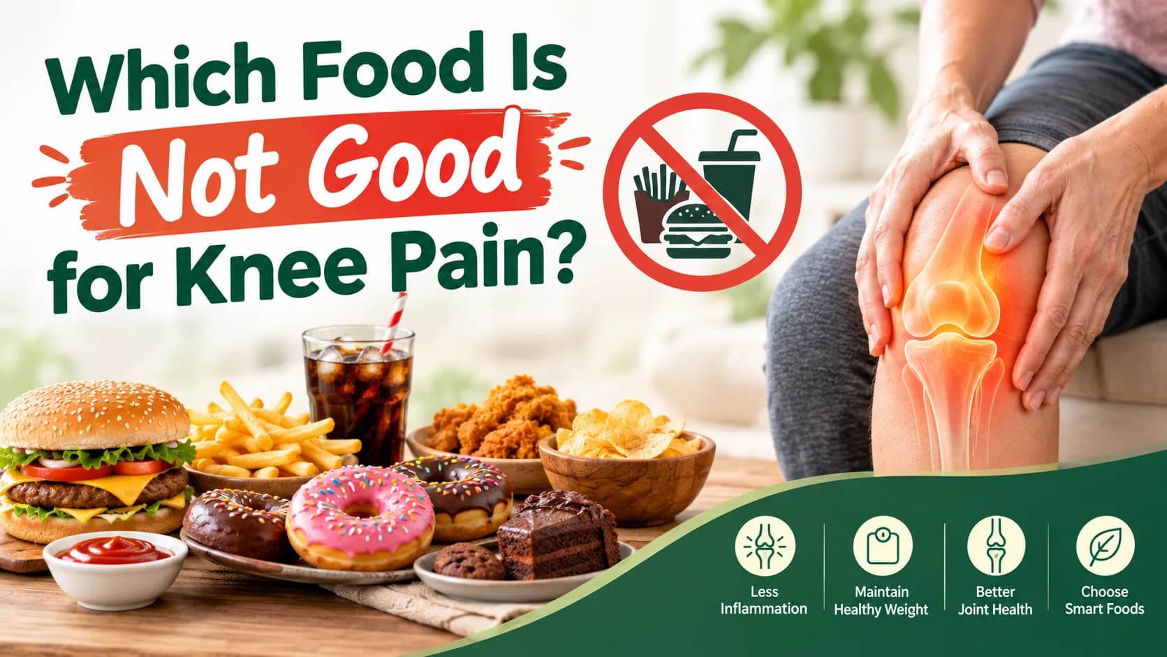 Which Food Is Not Good for Knee Pain?