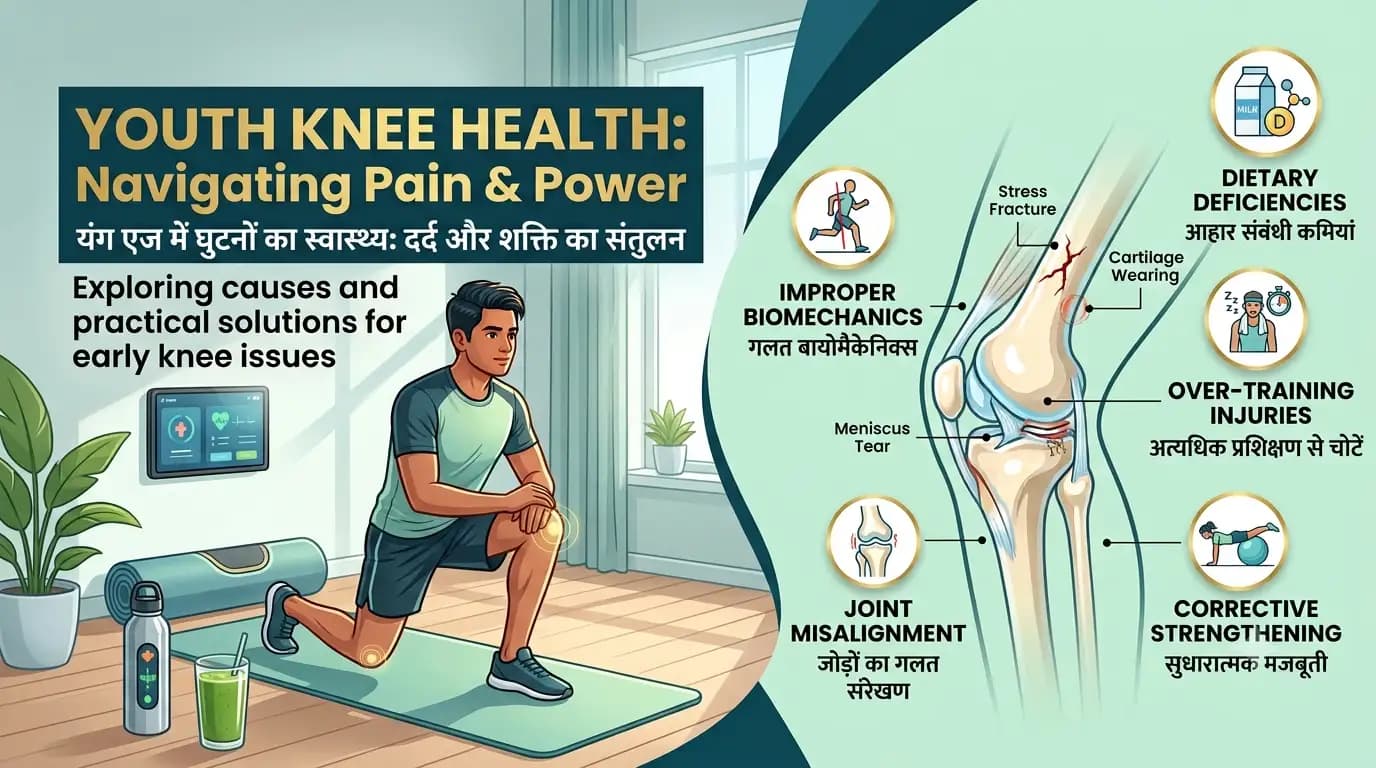 Young Age में Knee Pain क्यों बढ़ रहा है? 