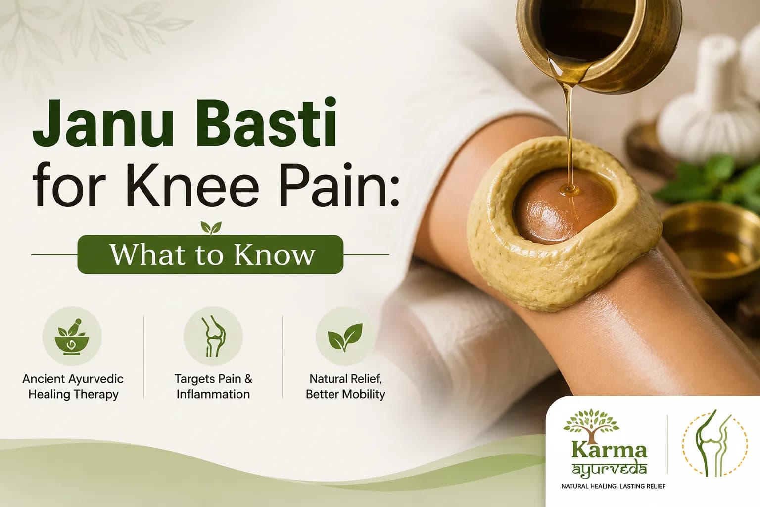 Janu Basti for Knee Pain: What to Know