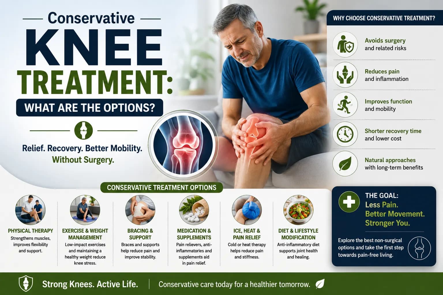 Conservative Knee Treatment: What Are the Options?