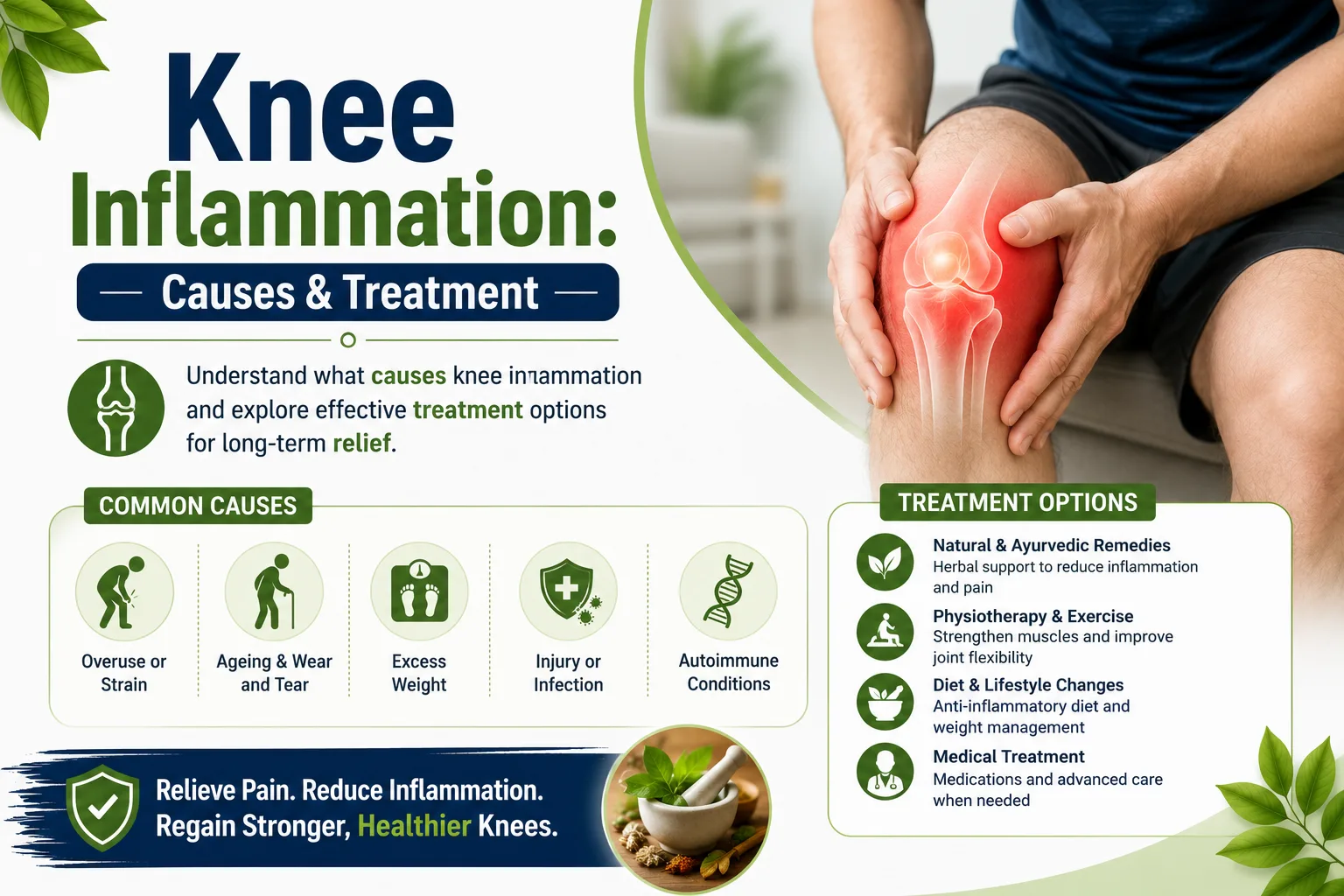 Knee Inflammation Causes Treatment