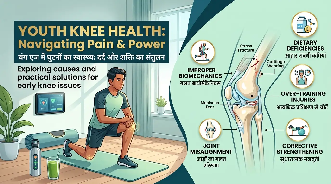 Young Age में Knee Pain क्यों बढ़ रहा है?