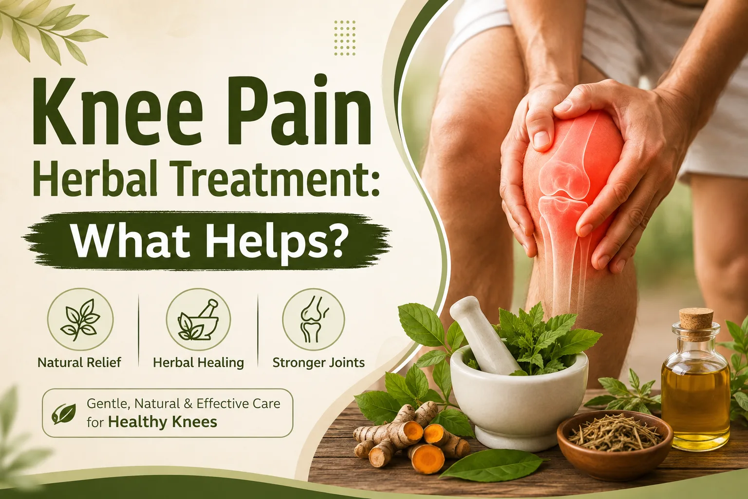 Knee Pain Herbal Treatment